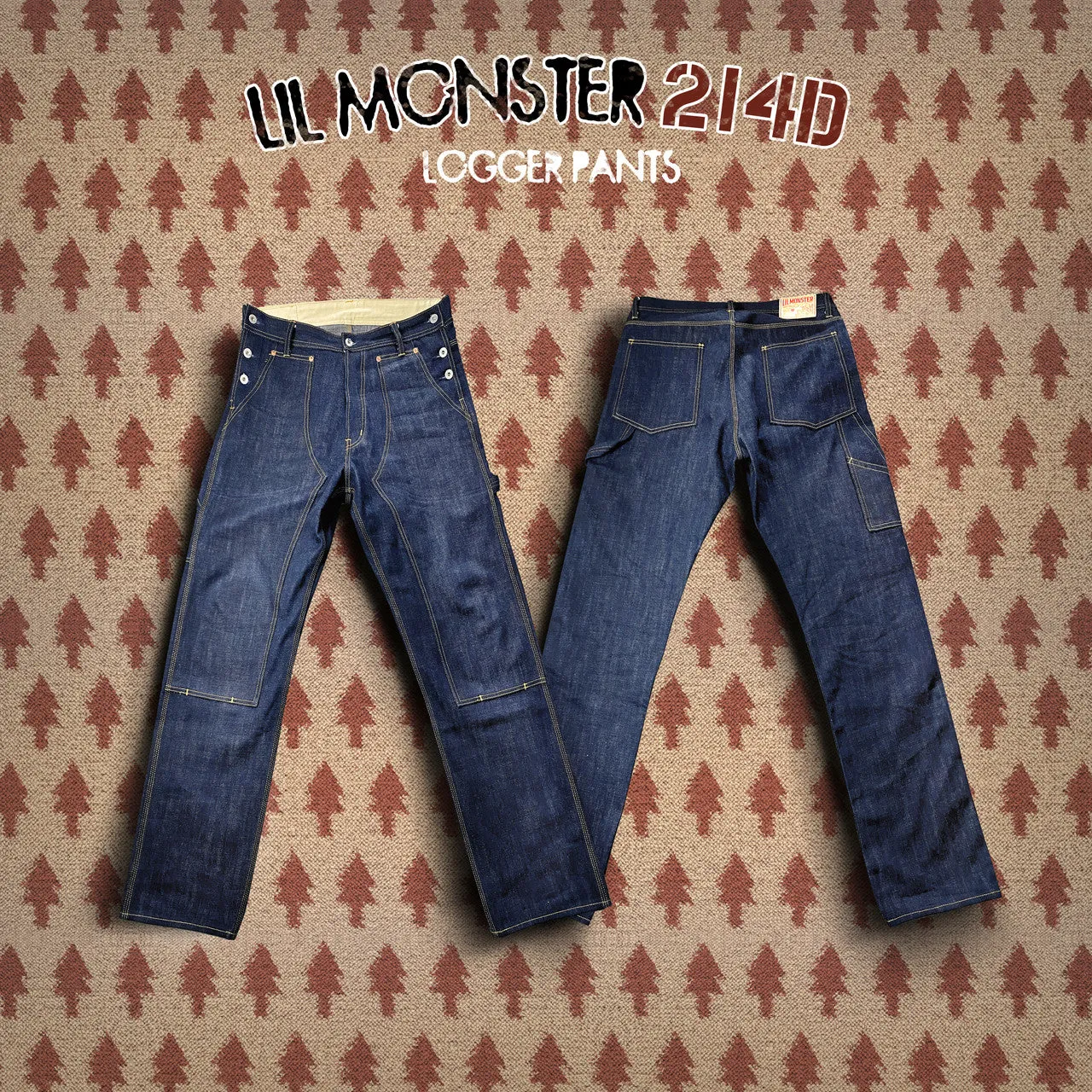Lil Monster Overalls Logger Pants