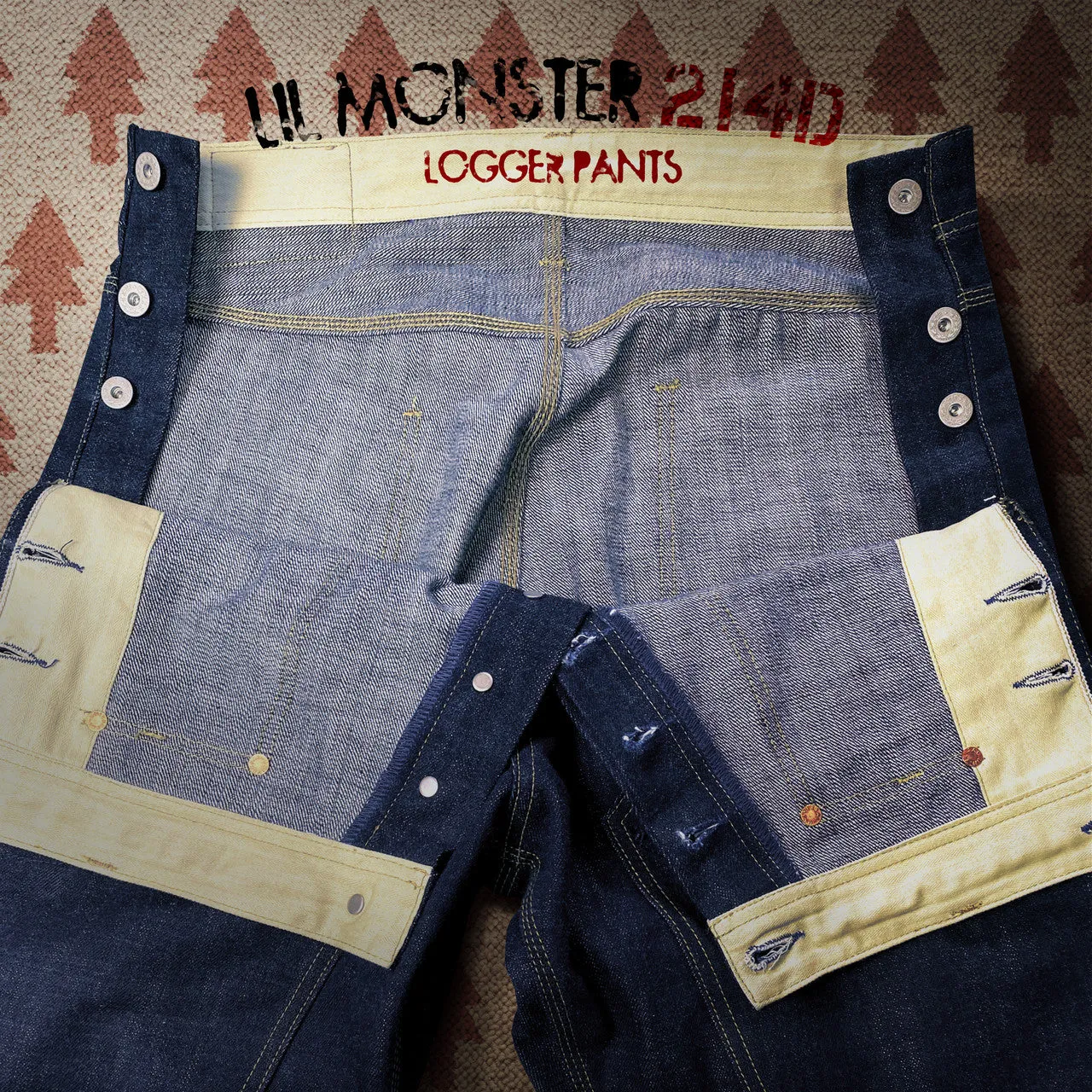 Lil Monster Overalls Logger Pants