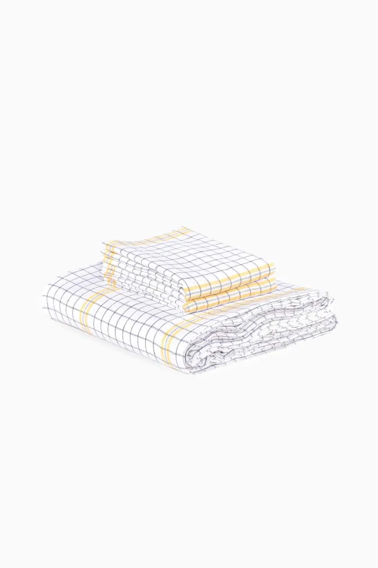 Linen Harmony Sheet Sets-Green