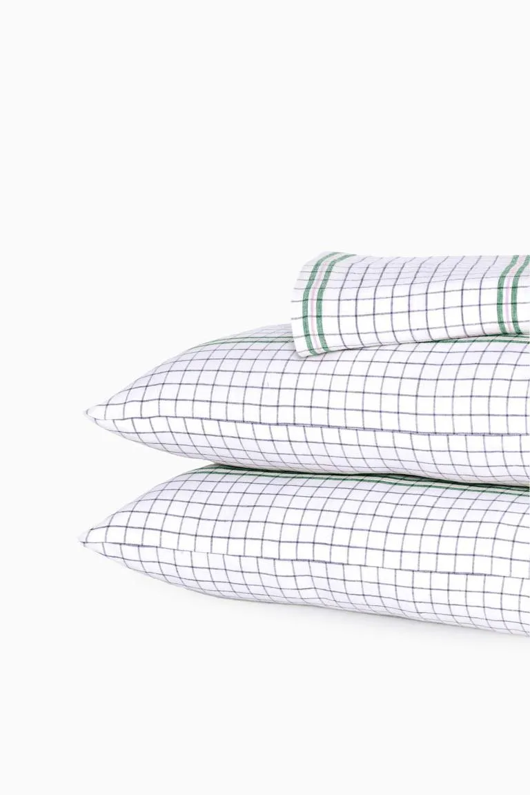 Linen Harmony Sheet Sets-Green