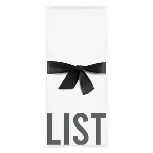 List Notepad in Tray