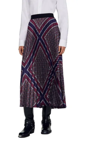 LOANA PLEATED SKIRT
