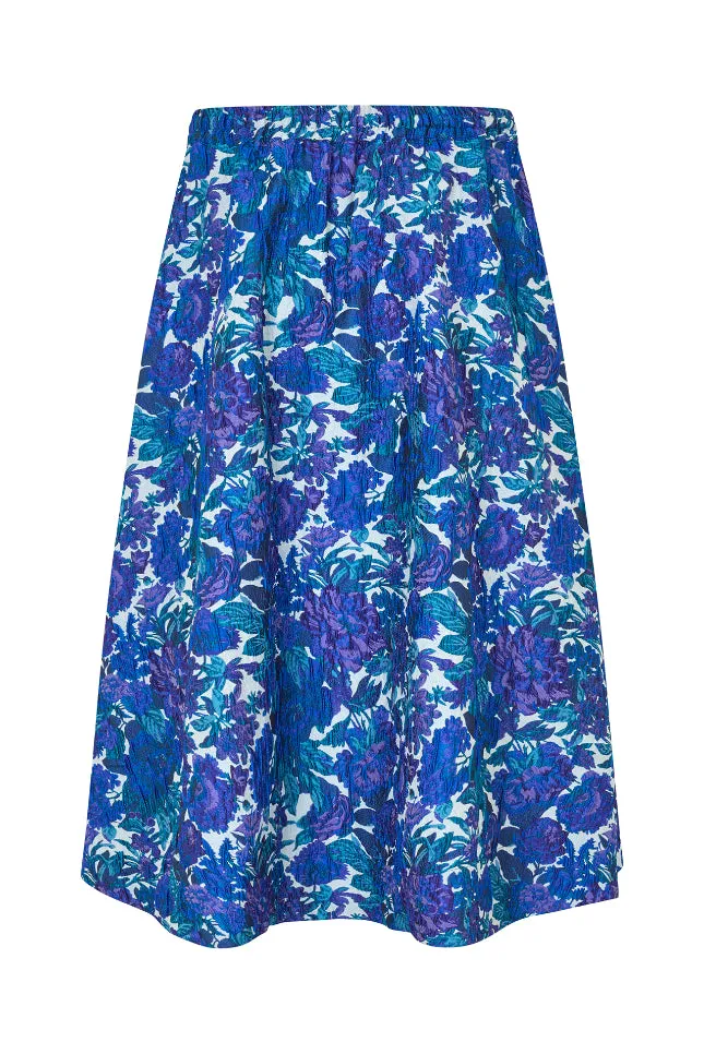 LOLLYS LAUNDRY Bristol Midi Skirt | Flower Print