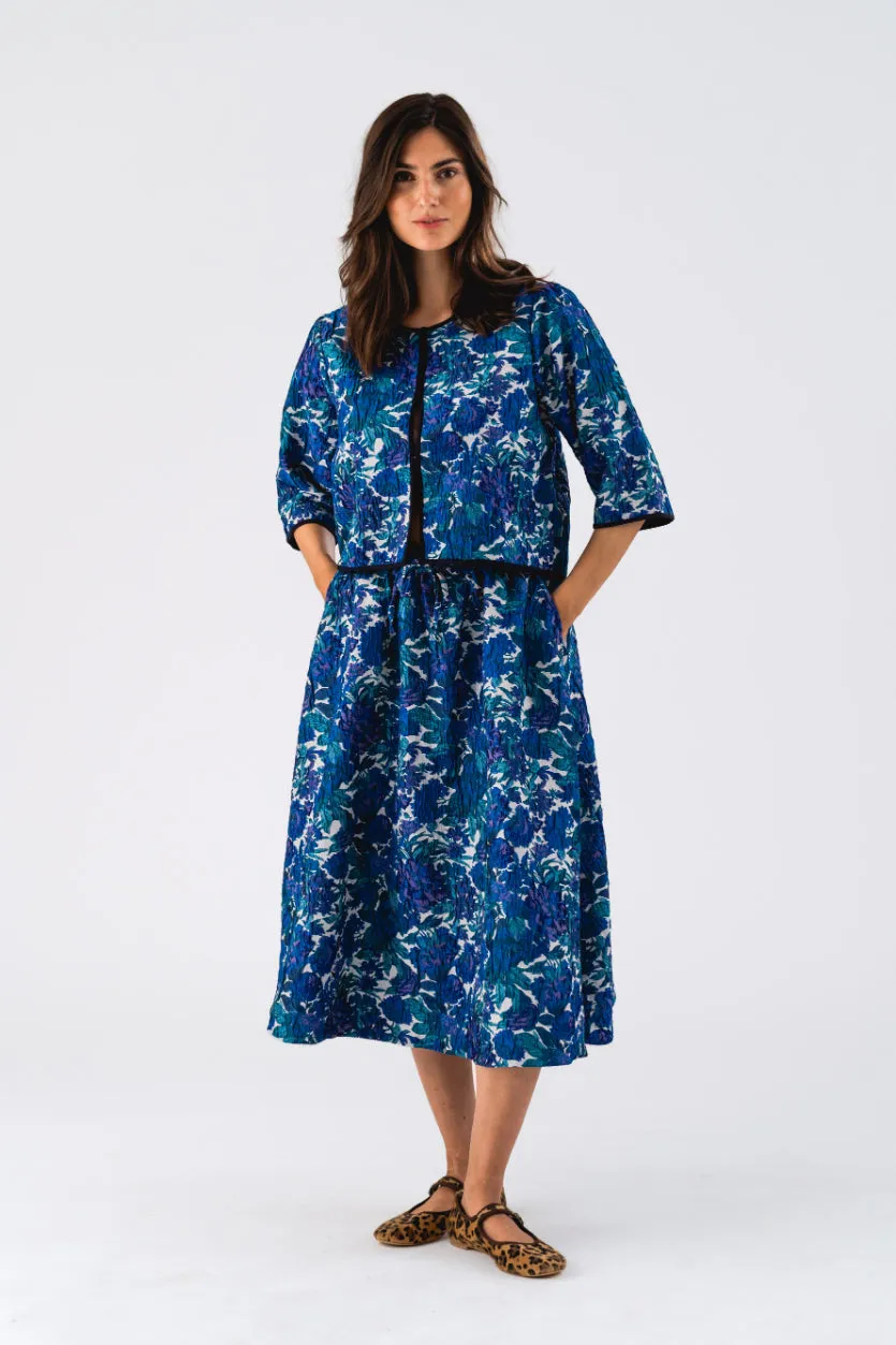 LOLLYS LAUNDRY Bristol Midi Skirt | Flower Print