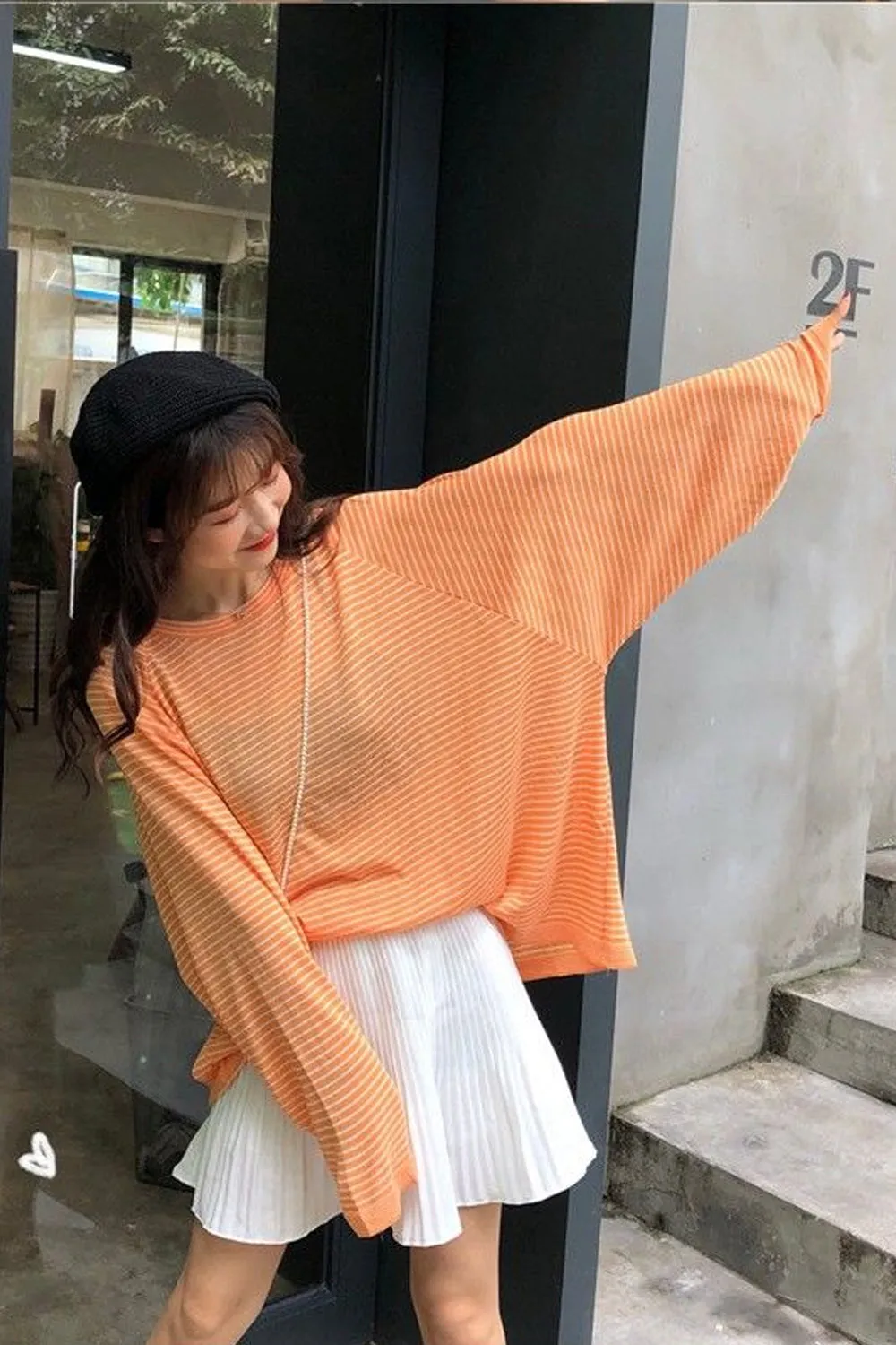 Long Sleeve Casual Striped Thin Shirts