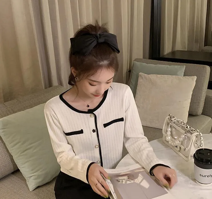 Long Sleeve Thin Elegant Cardigan Shirts