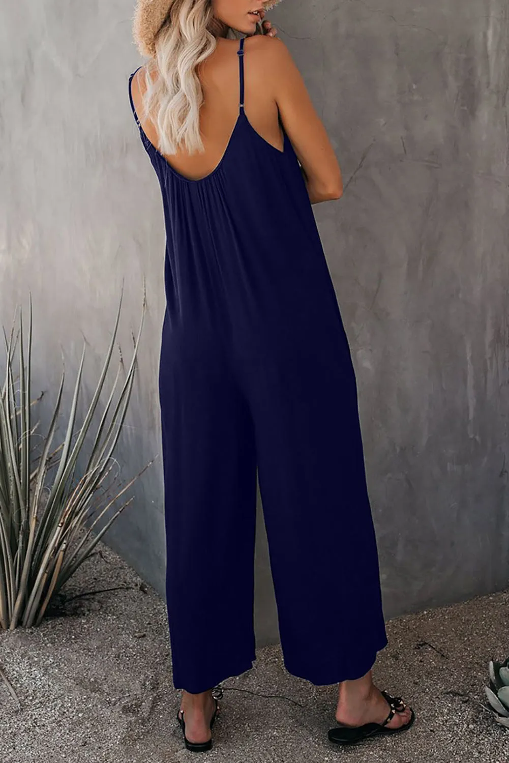 Loose Casual Overalls with Pockets S-231120-20