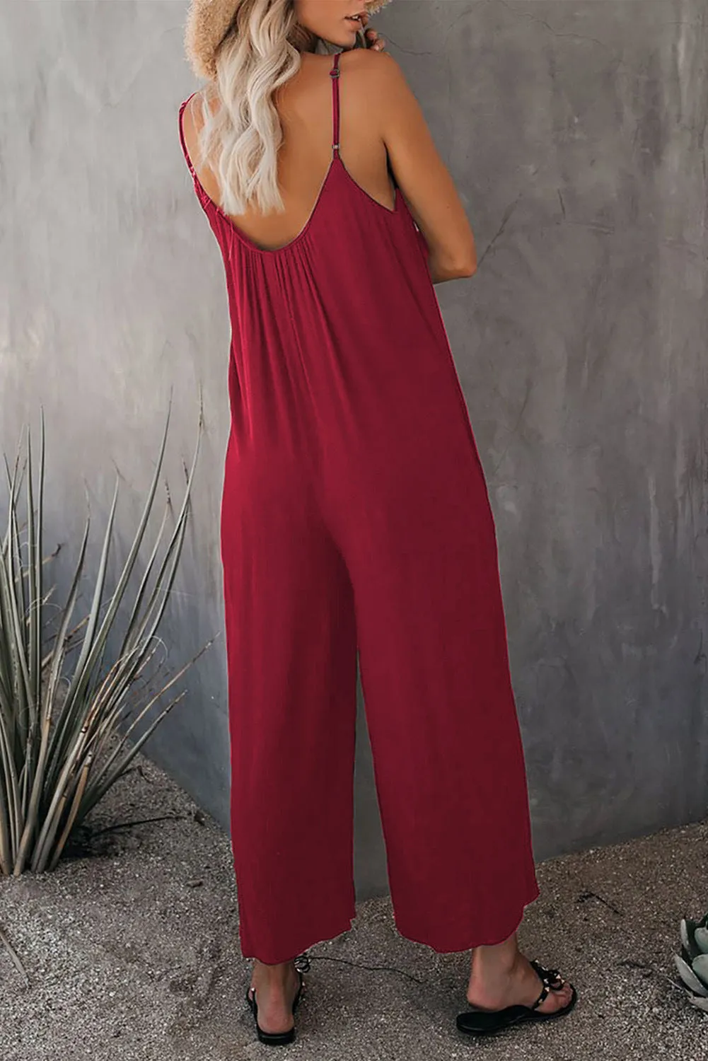 Loose Casual Overalls with Pockets S-231120-20