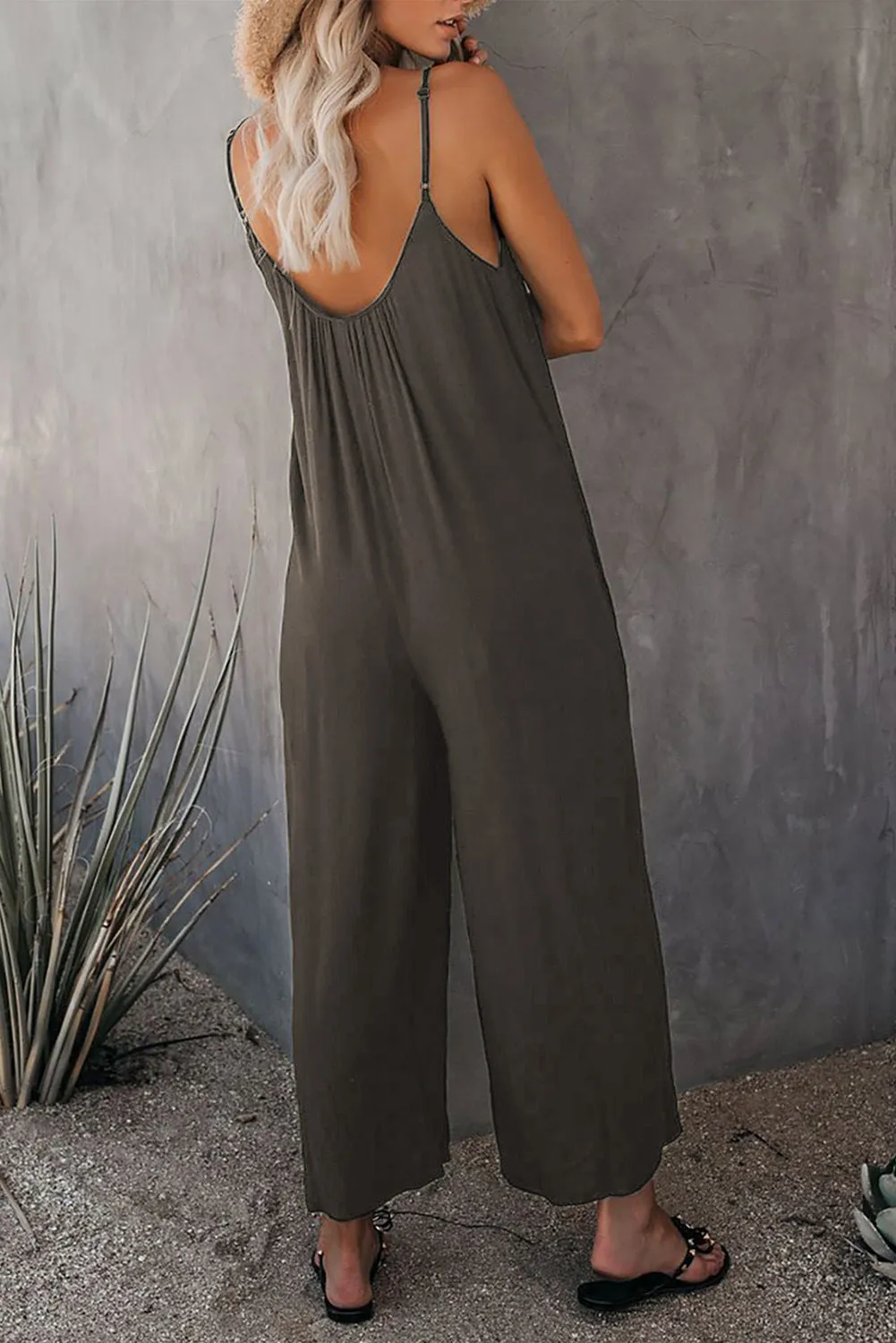 Loose Casual Overalls with Pockets S-231120-20