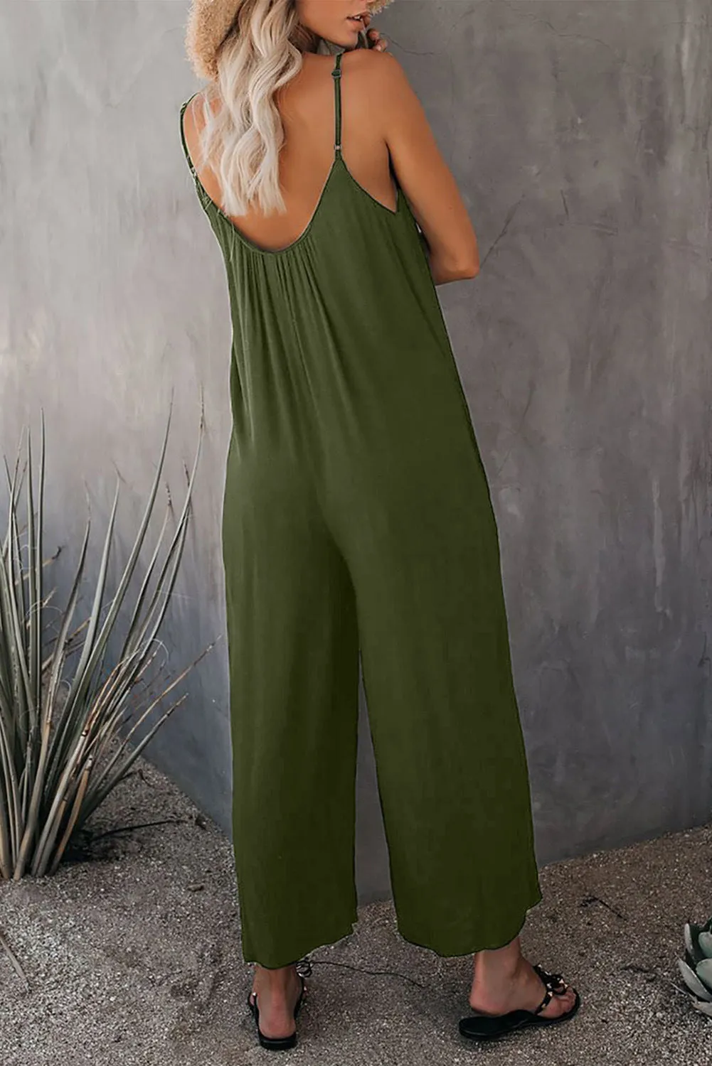 Loose Casual Overalls with Pockets S-231120-20