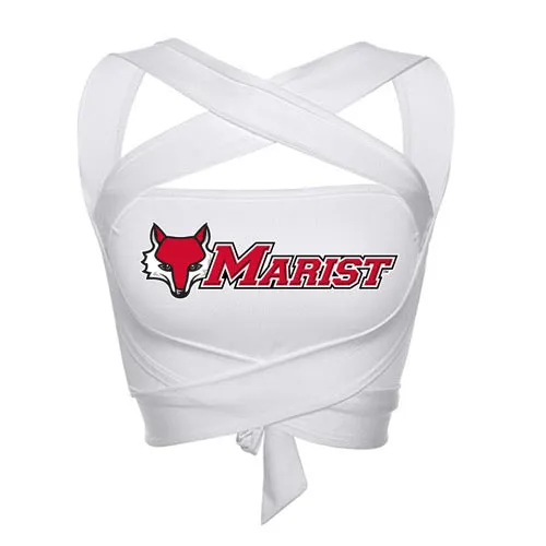 Marist White Multi Way Bandeau Top