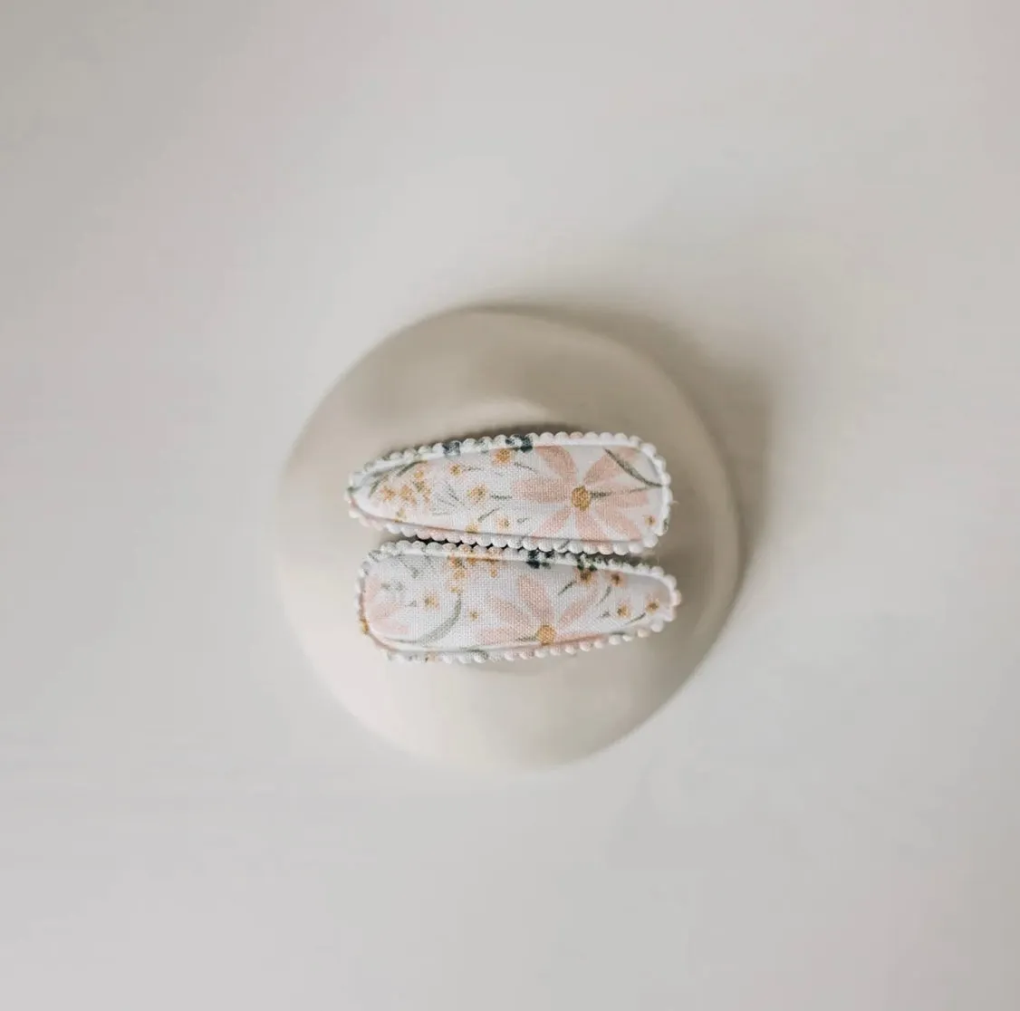 Meadow Fabric Hair Clips