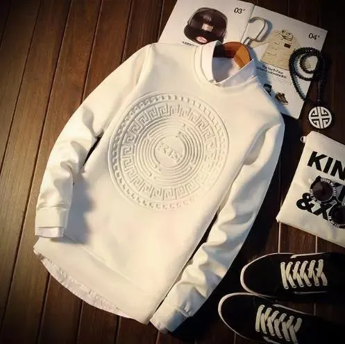 Men Sweatshirt Letter Print Hoodie