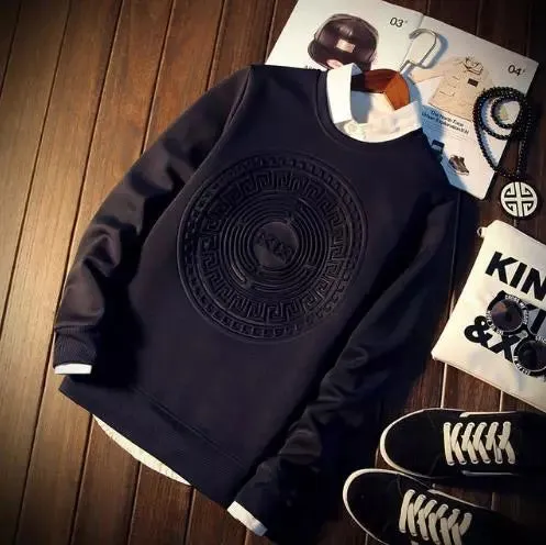 Men Sweatshirt Letter Print Hoodie