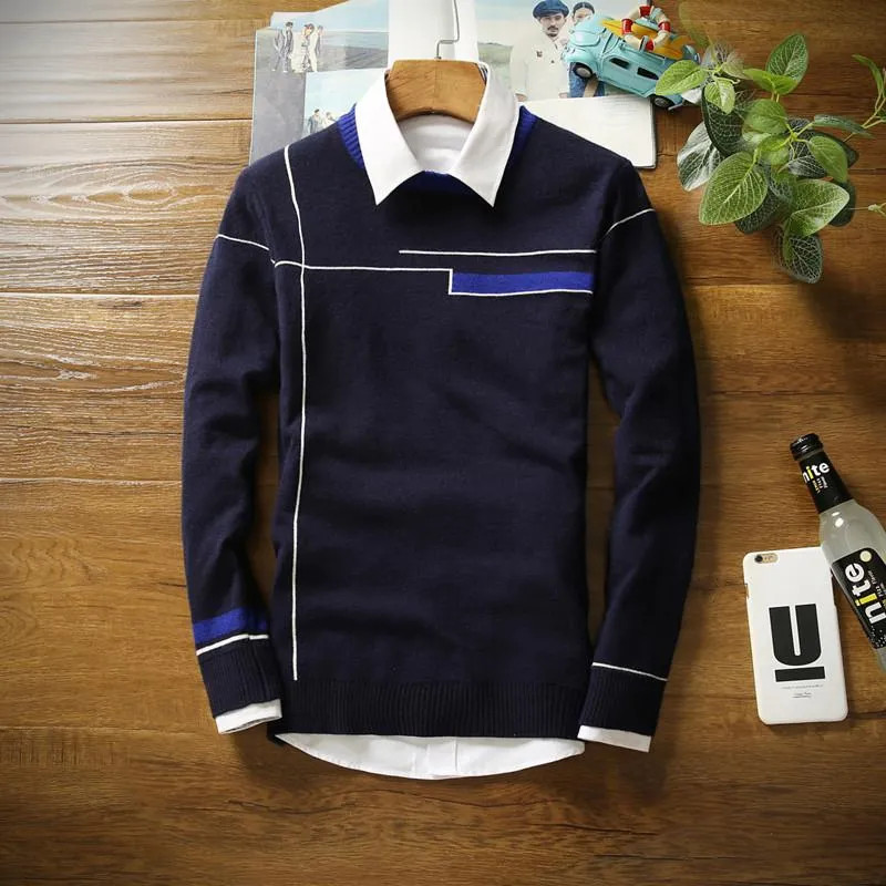 Men's One Stripe Pullover