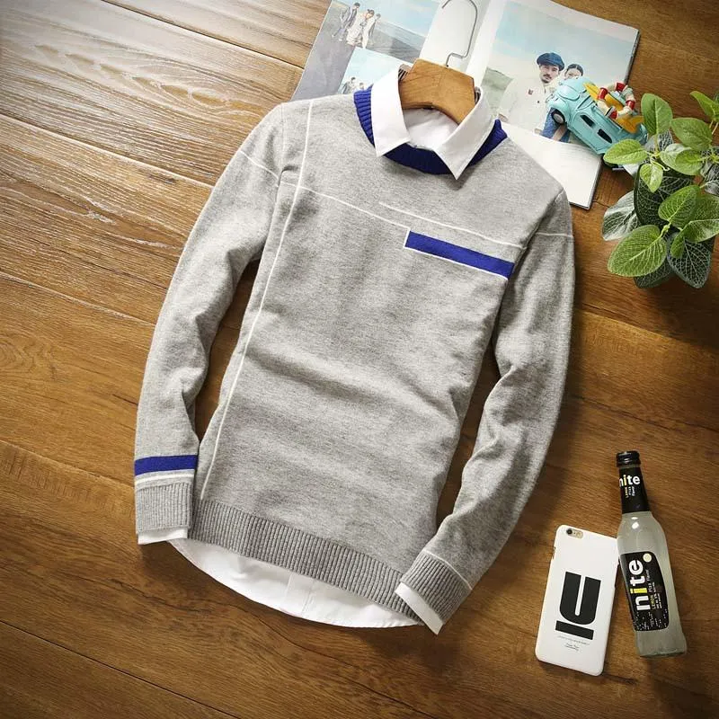 Men's One Stripe Pullover