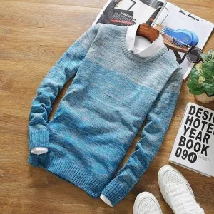 Men's Thick Collared Pullover