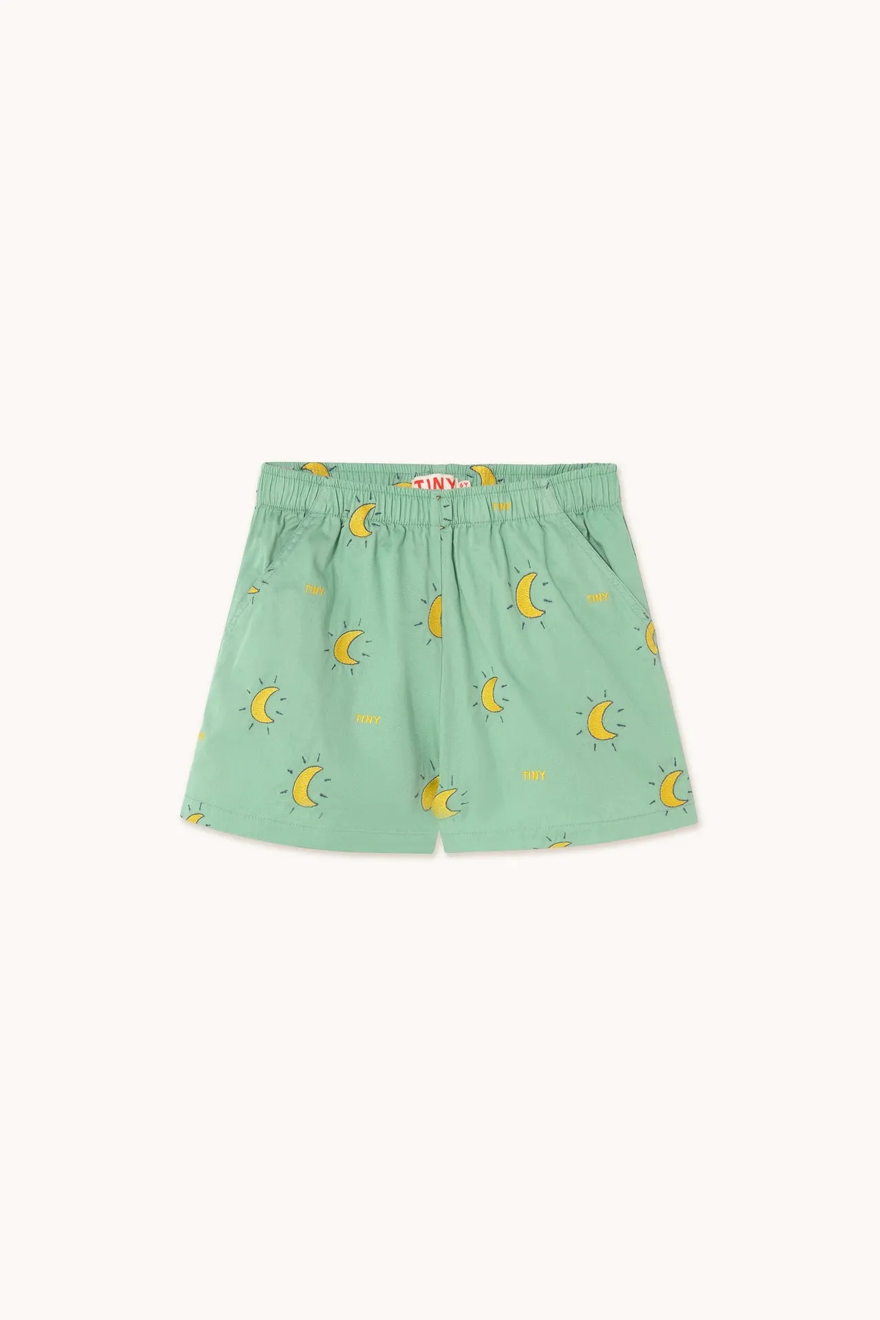 Midnight Sun Woven Shorts || Washed Emerald