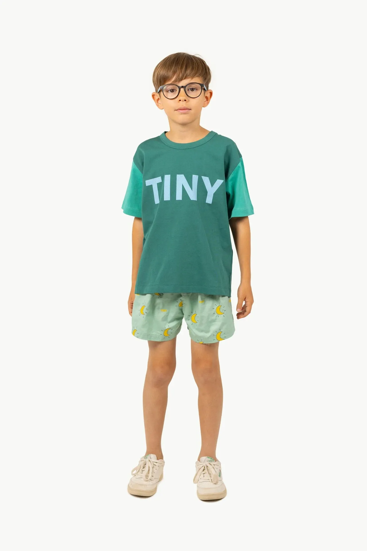 Midnight Sun Woven Shorts || Washed Emerald