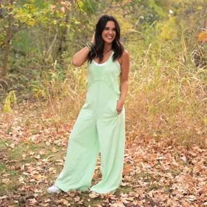 Mint Overalls