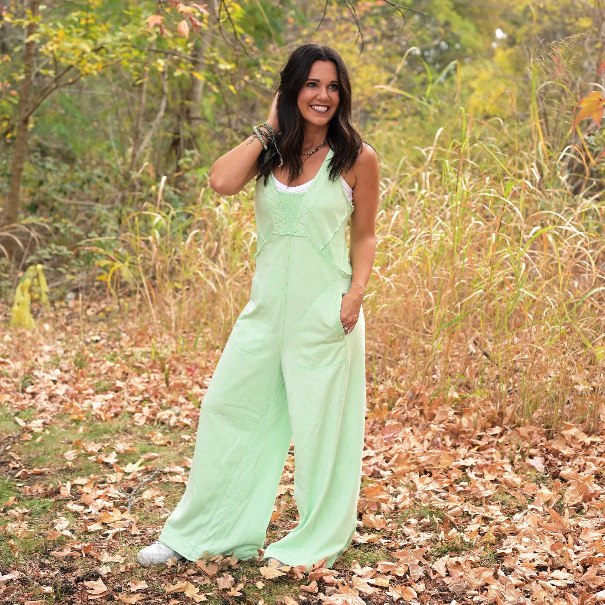 Mint Overalls