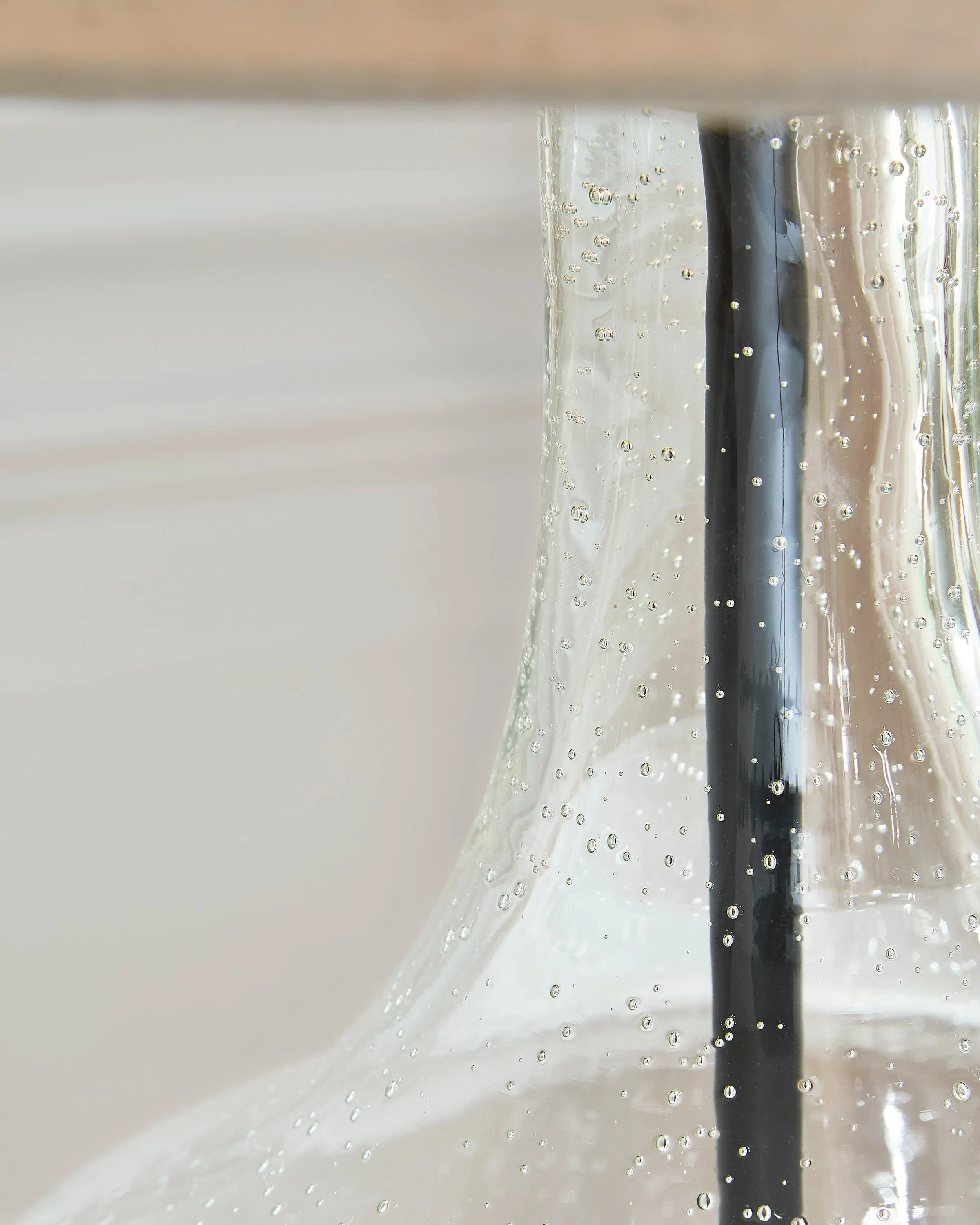 Misty Valley Gregsby Clear/Black Casual Table Lamp (Set of 2)