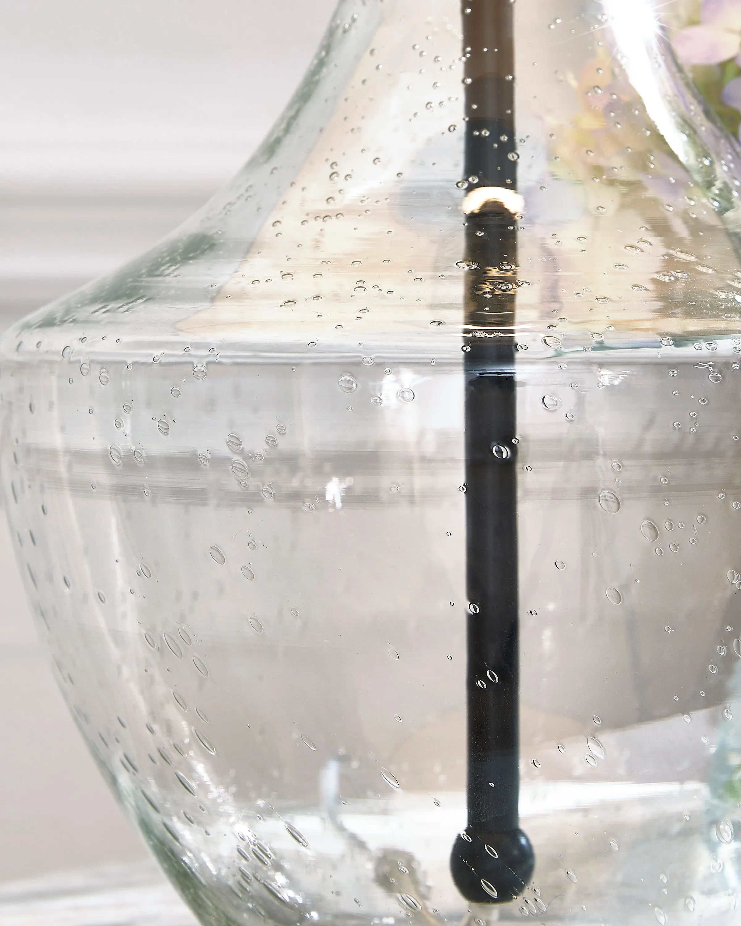 Misty Valley Gregsby Clear/Black Casual Table Lamp (Set of 2)