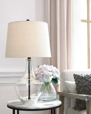 Misty Valley Gregsby Clear/Black Casual Table Lamp (Set of 2)