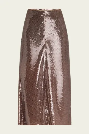 Monroe Midi Skirt in Smoke