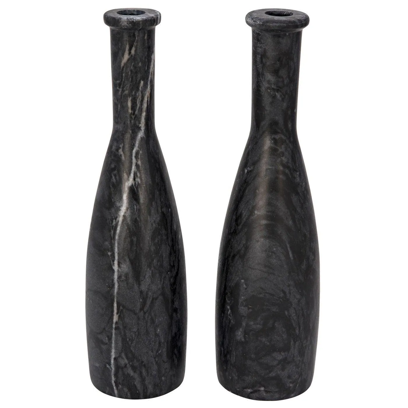 Moris Decorative Candle Holder, Set of 2, Black
