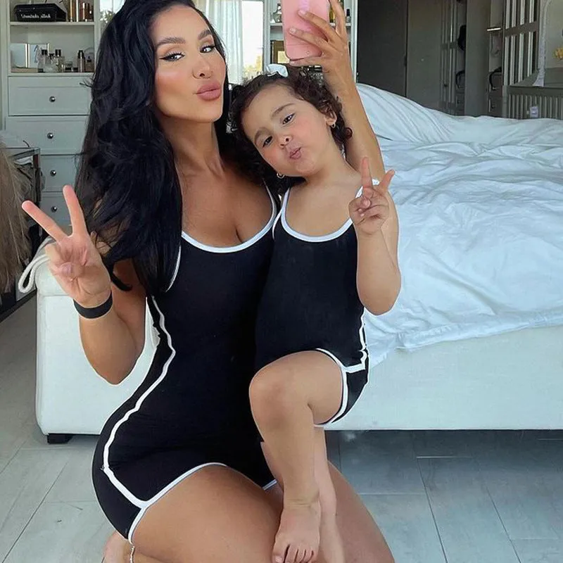 Mother And Daughter Yoga Overalls- Matching Outfits