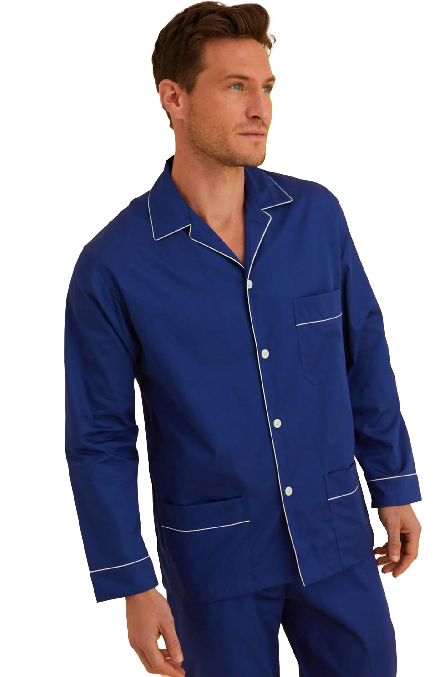 Navy Night | Navy Blue Lounge Wear Set | 100% Cotton