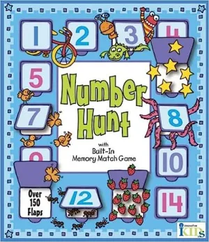 NEW Number Hunt Board book