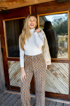 Nicely Fitted Turtle Neck Long Sleeve