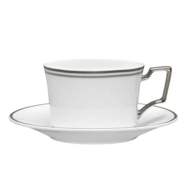 Noritake Aidan Platinum Cup & Saucer 240ml AID033