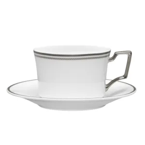 Noritake Aidan Platinum Cup & Saucer 240ml AID033