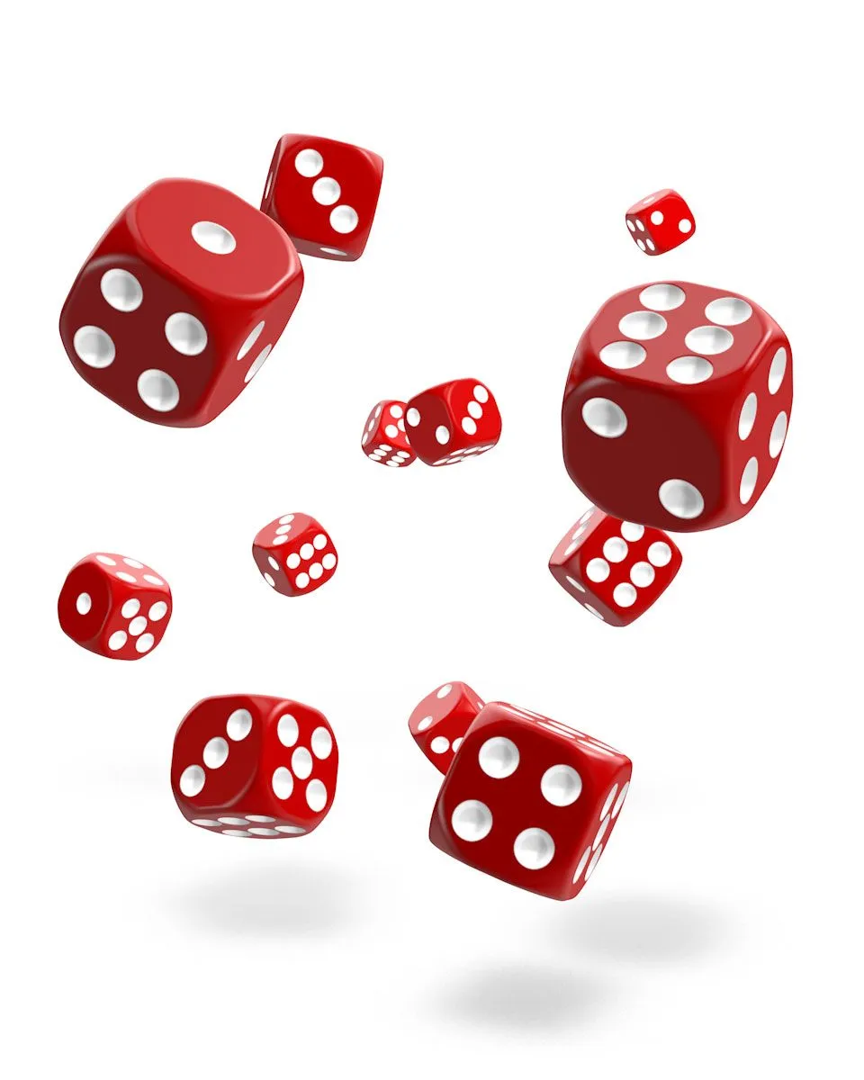 Oakie Doakie Dice D6 Dice 12 mm Solid - Red (36)