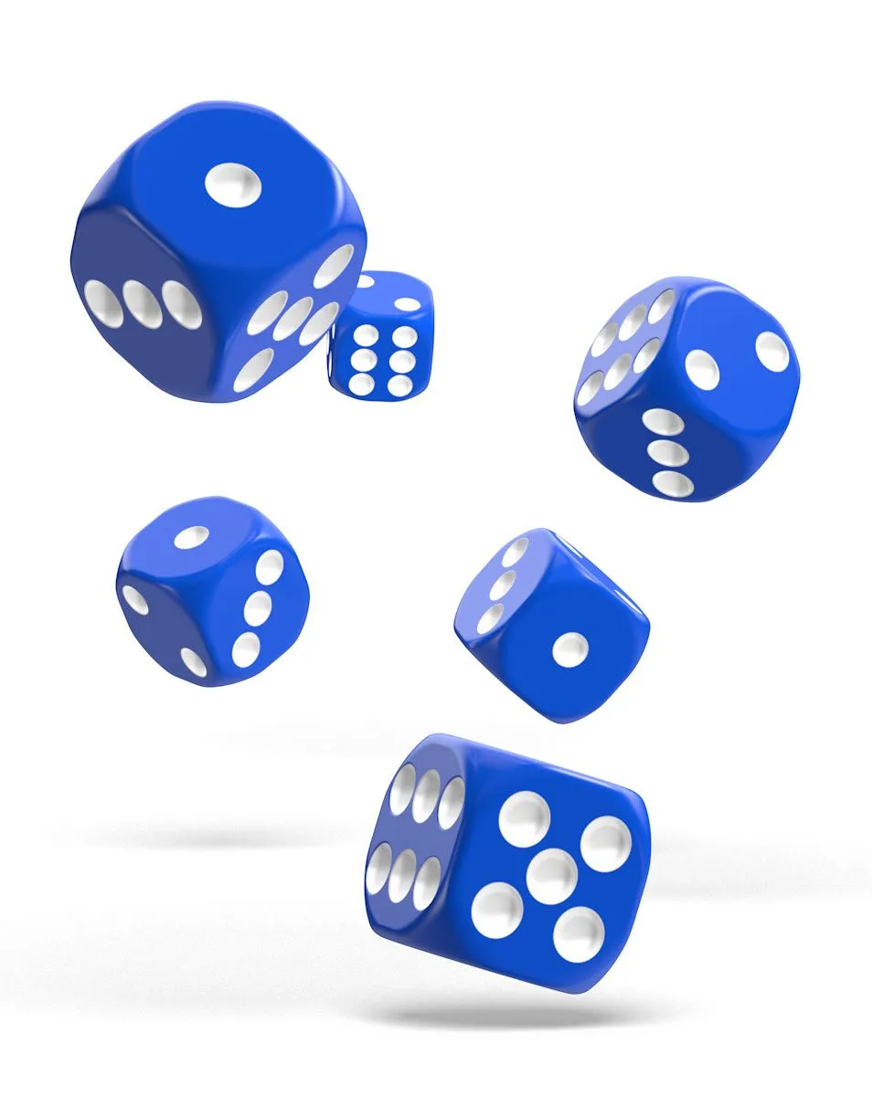 Oakie Doakie Dice D6 Dice 16 mm Solid - Blue (12)