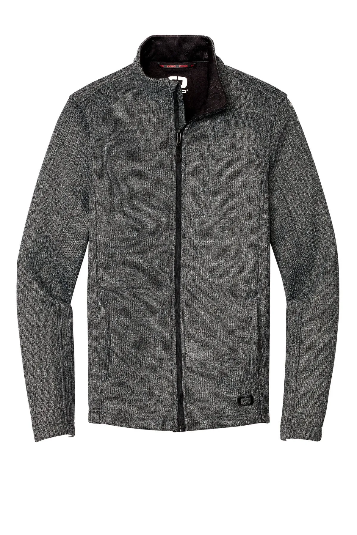 OGIO  Grit Fleece Jacket. OG727 Diesel Grey Heather