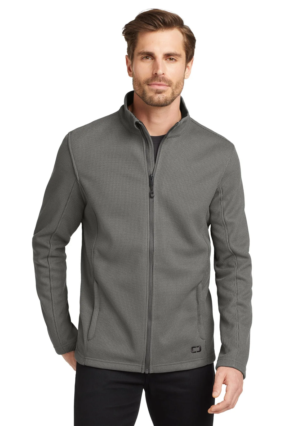 OGIO  Grit Fleece Jacket. OG727 Gear Grey