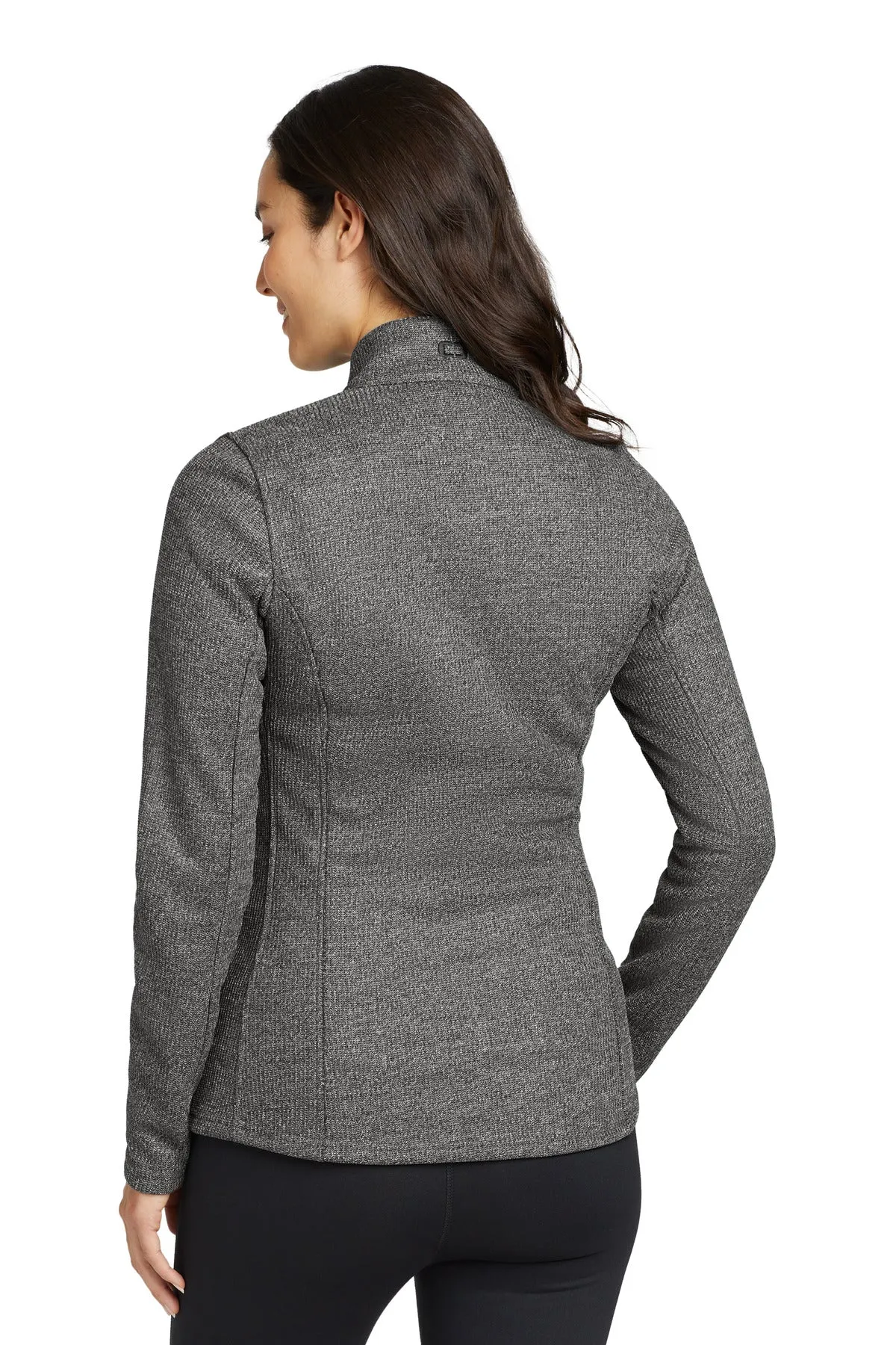 OGIO  Women's Grit Fleece Jacket. LOG727 Diesel Grey Heather