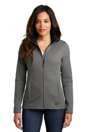 OGIO  Women's Grit Fleece Jacket. LOG727 Gear Grey