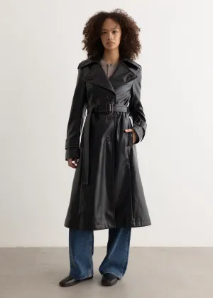 Oliv Vintage Faux Leather Jacket