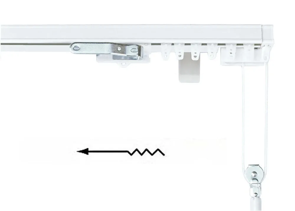 One way right cord pull