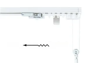 One way right cord pull