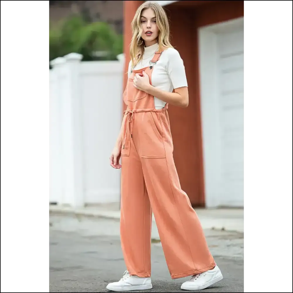 Orange you Glad these Drawstring Wide Leg Overalls Exist? 🤪 Needful Things