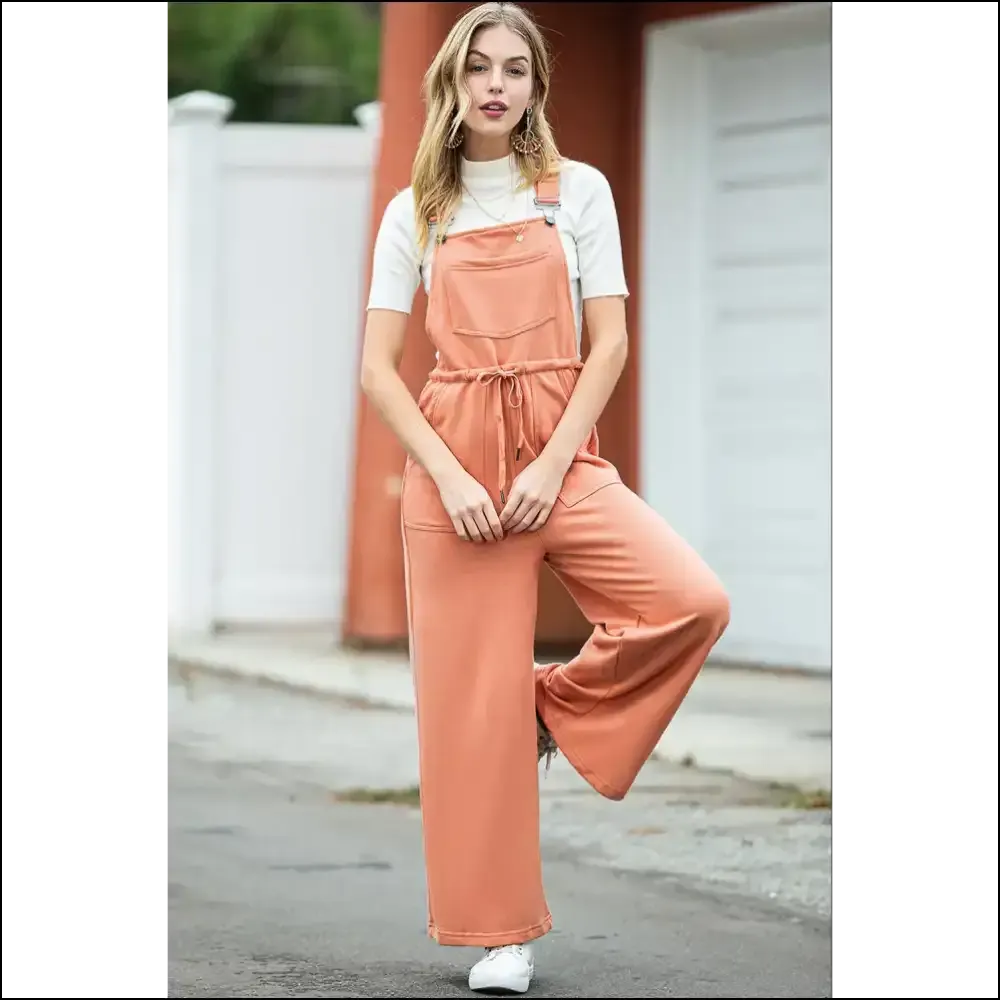 Orange you Glad these Drawstring Wide Leg Overalls Exist? 🤪 Needful Things