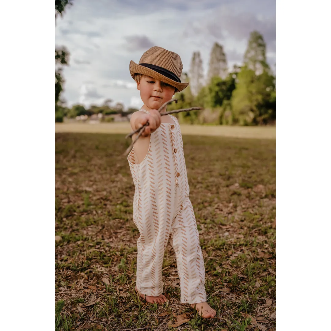 Overall Jumpsuit | Pick Up Sticks | Linen