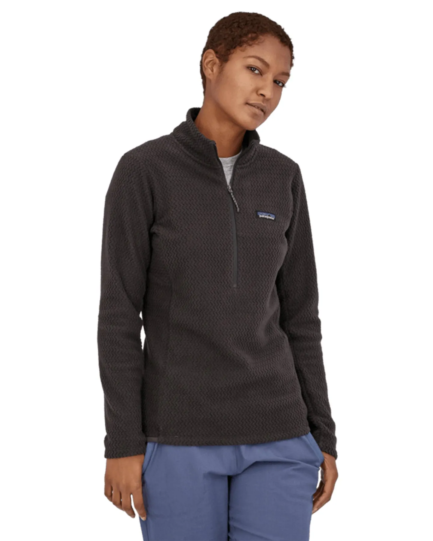 Patagonia R1 Air Women's Zip-Neck - Black