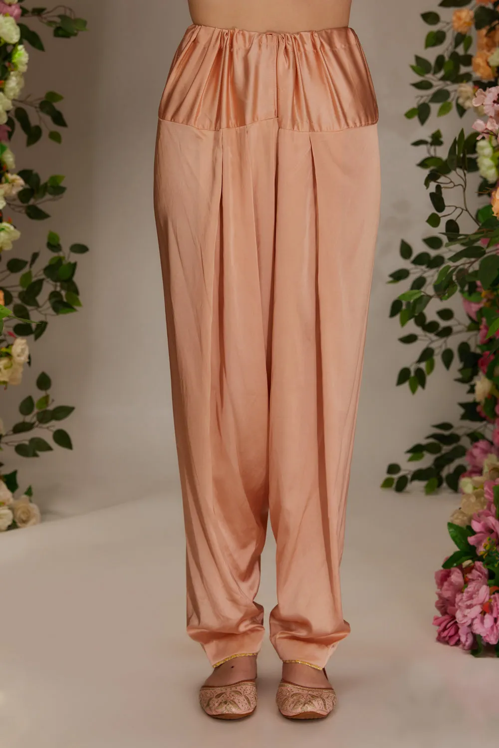 Peach Kurta Set